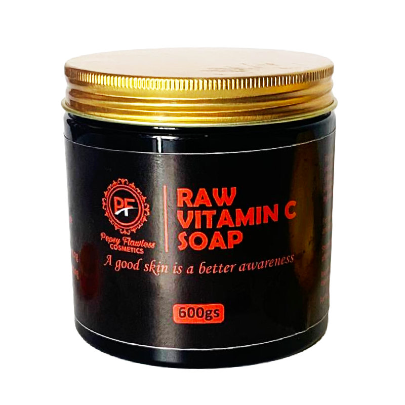 Raw Vitamin C Soap 600g Pepsy Flawless Cosmetics & Spa